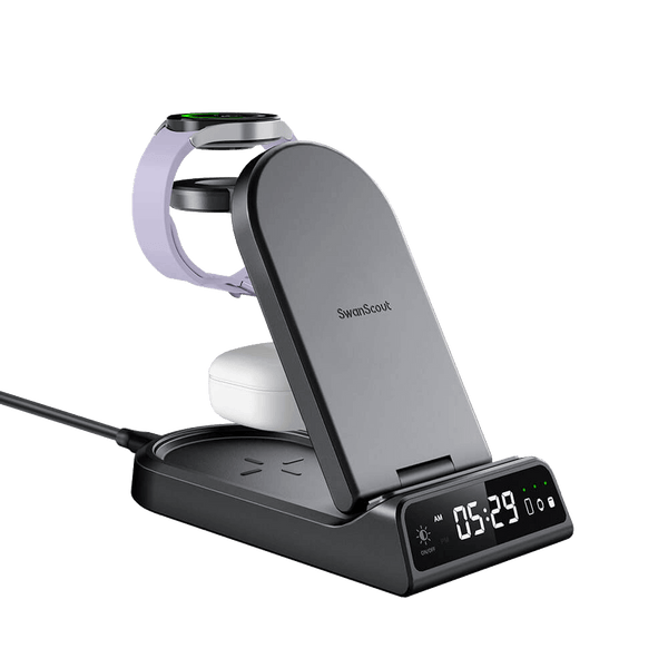 SwanScout 702S - Stazione di Ricarica Wireless per Samsung