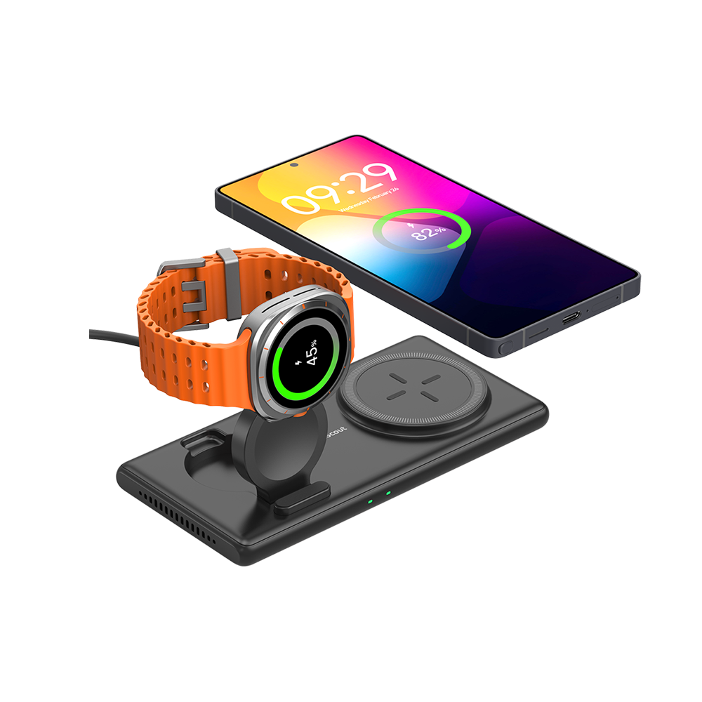 SwanScout 502S - 삼성용 2-in-1 무선 충전기