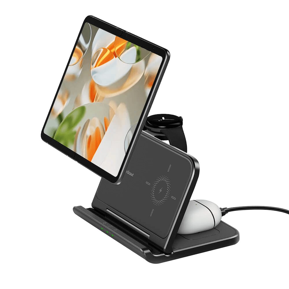 The SwanScout 705G is a wireless charger tailored for Google Pixel 9 Pro Fold and Pixel Fold, ensuring stable magnetic alignment for efficient power transfer.