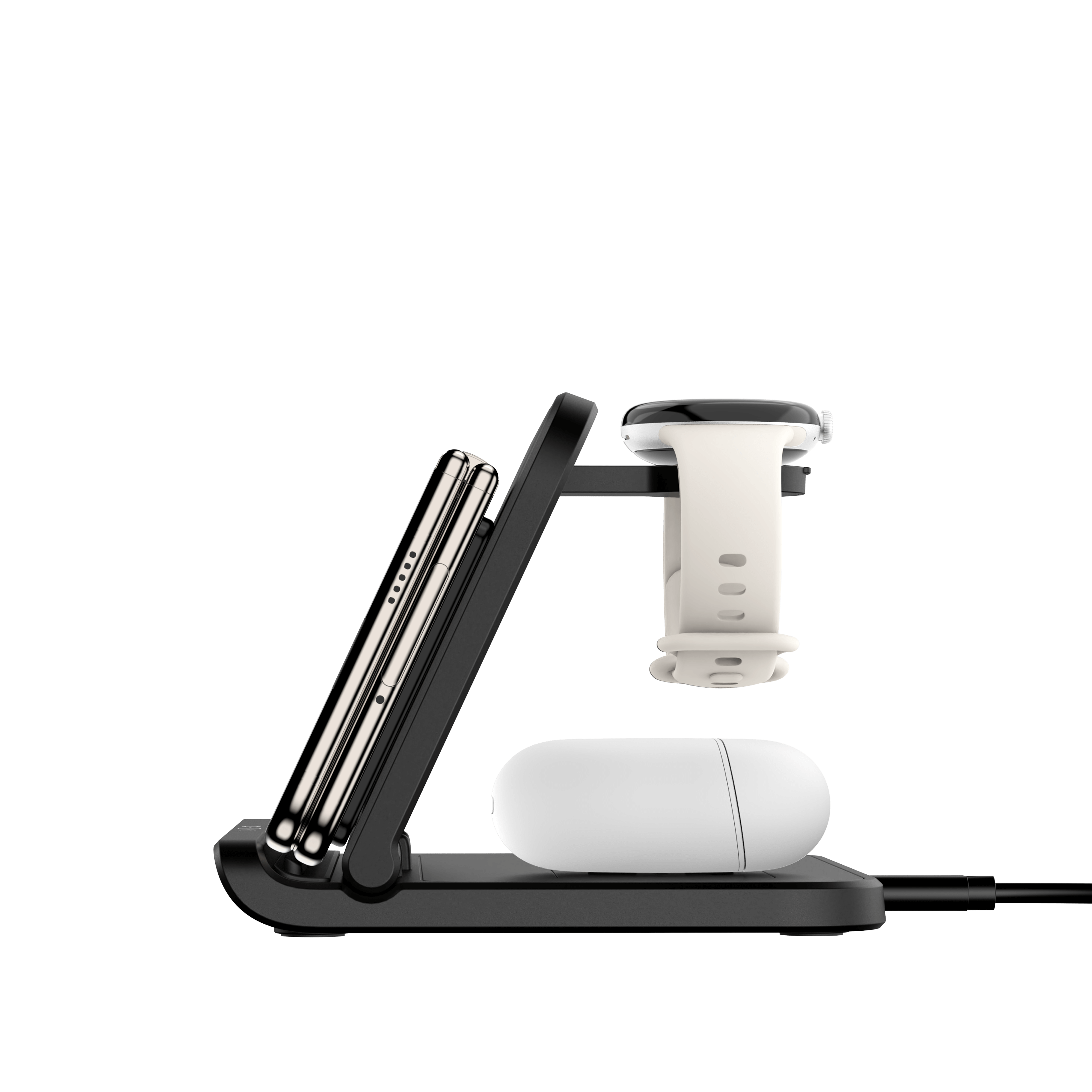 The SwanScout 705G delivers fast wireless charging to the Pixel Fold series, combining elegance and practical performance in one dock.