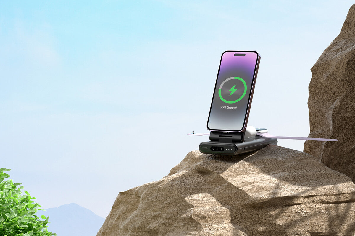 Charge smart and fast with the SwanScout 301M, a compact Apple charging station 10000mAh designed for all your essentials.