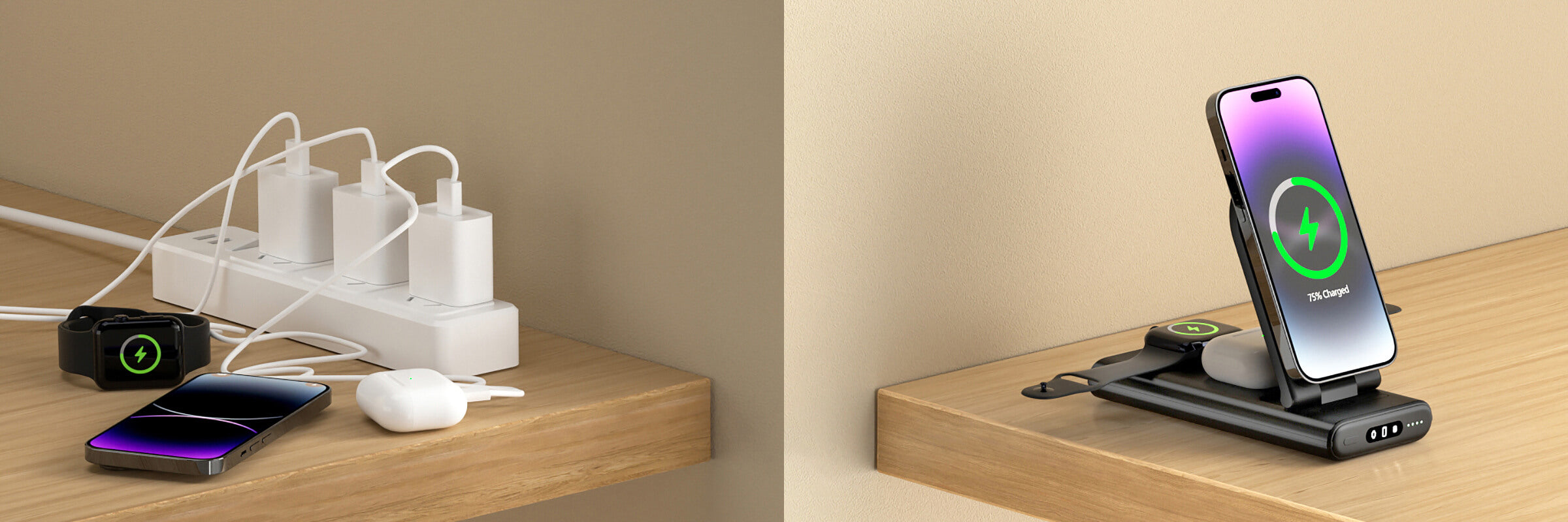 Keep your devices powered up with the SwanScout 301M, a wireless power bank for iphone apple watch and airpods users rely on.