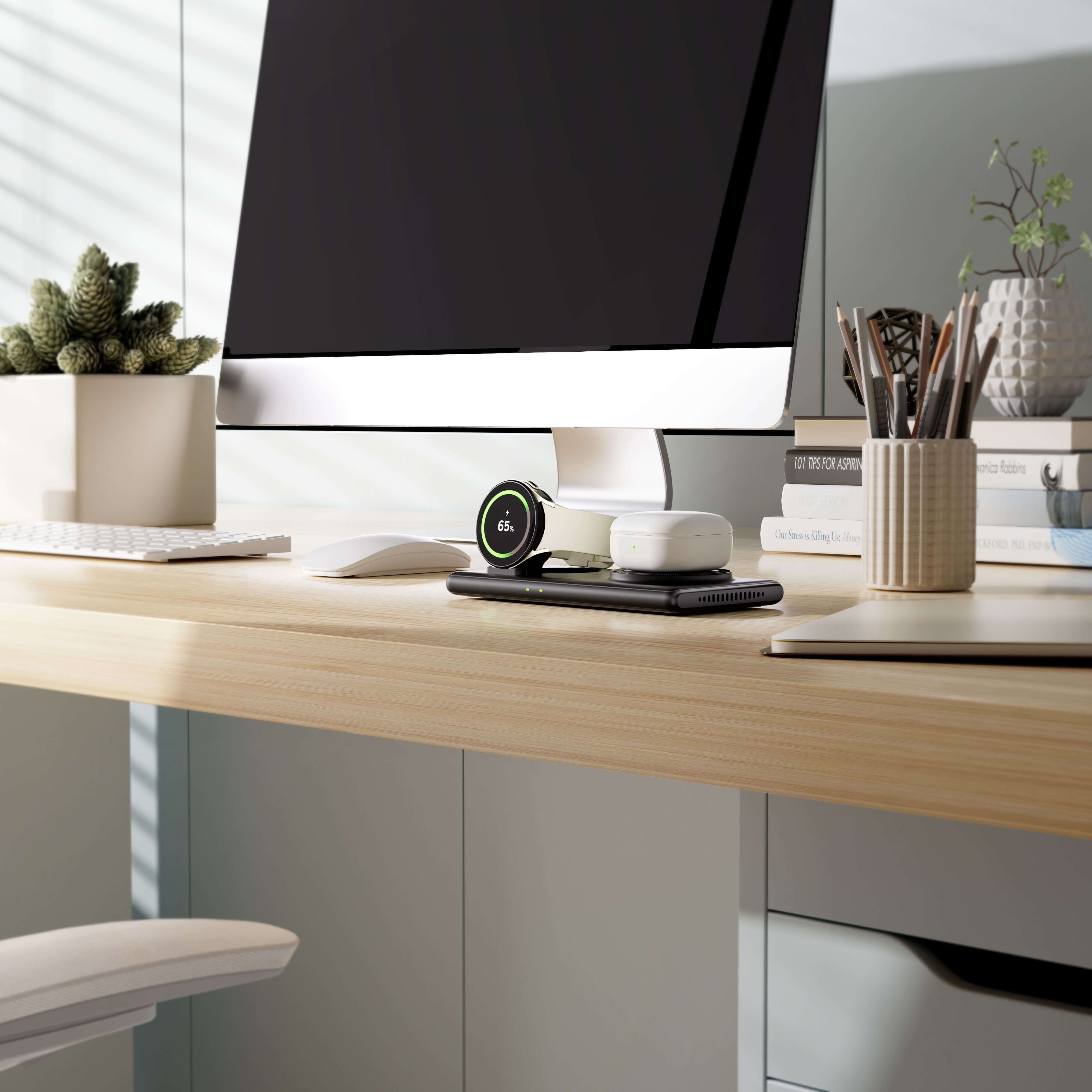 Offering wide compatibility, the SwanScout 502S is a reliable cordless phone charger universal that eliminates cable clutter.