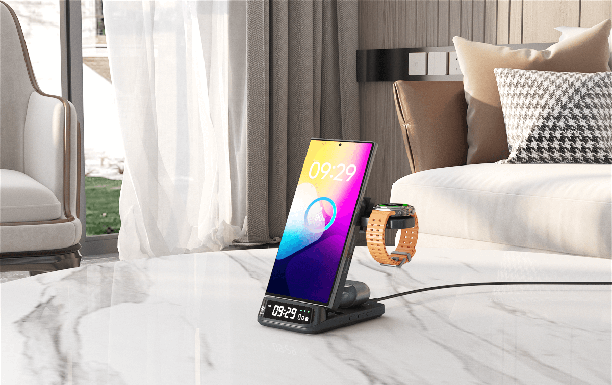 With Samsung wireless charger fast charging support, the SwanScout 708S delivers power quickly and efficiently.