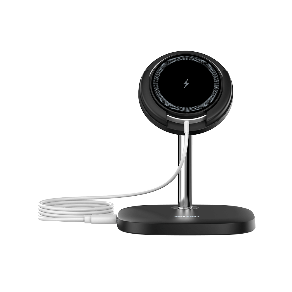 Front view of SwanScout 506M showcasing the compact detachable magnetic pad that easily fits in a backpack or pocket for travel portability