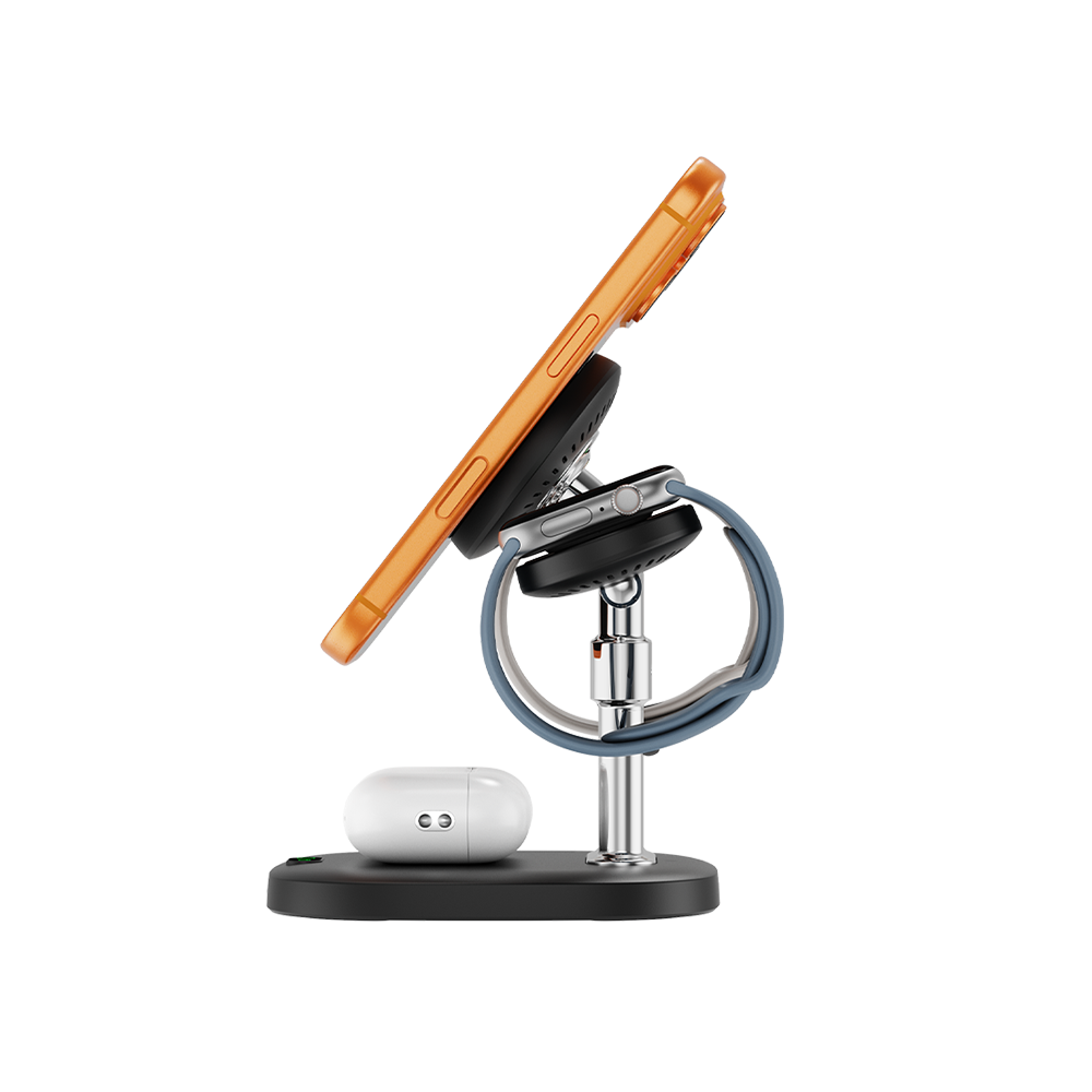 SwanScout 709M - 4-in-1 Magnetisches Wireless Ladegerät für Apple