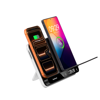 SwanScout 504 - Langaton laturi kahdelle puhelimelle