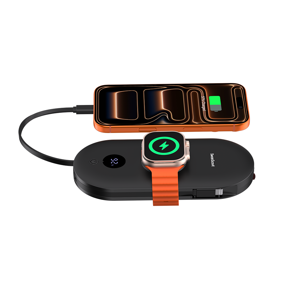 SwanScout 302A - Batterie externe 4 en 1 pour Apple