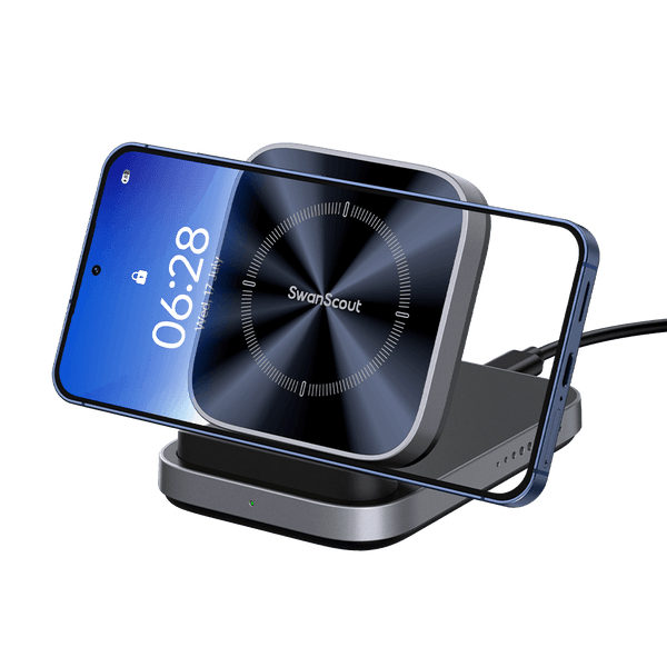 SwanScout 508 - Skládací stojánek pro bezdrátové nabíjení