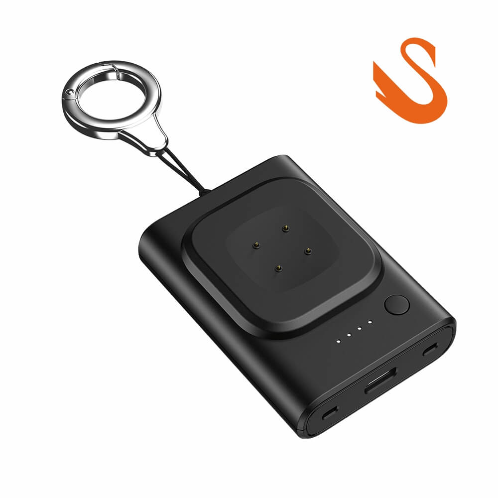 SwanScout C04G2 features a generous 1800mAh capacity, providing multiple full charges for Fitbit Versa 4, Sense 2, and Ace LTE.