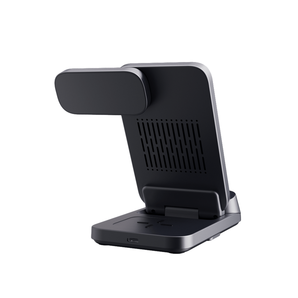 SwanScout 708A | 3 In 1 Wireless Charging Station with Apple Devices