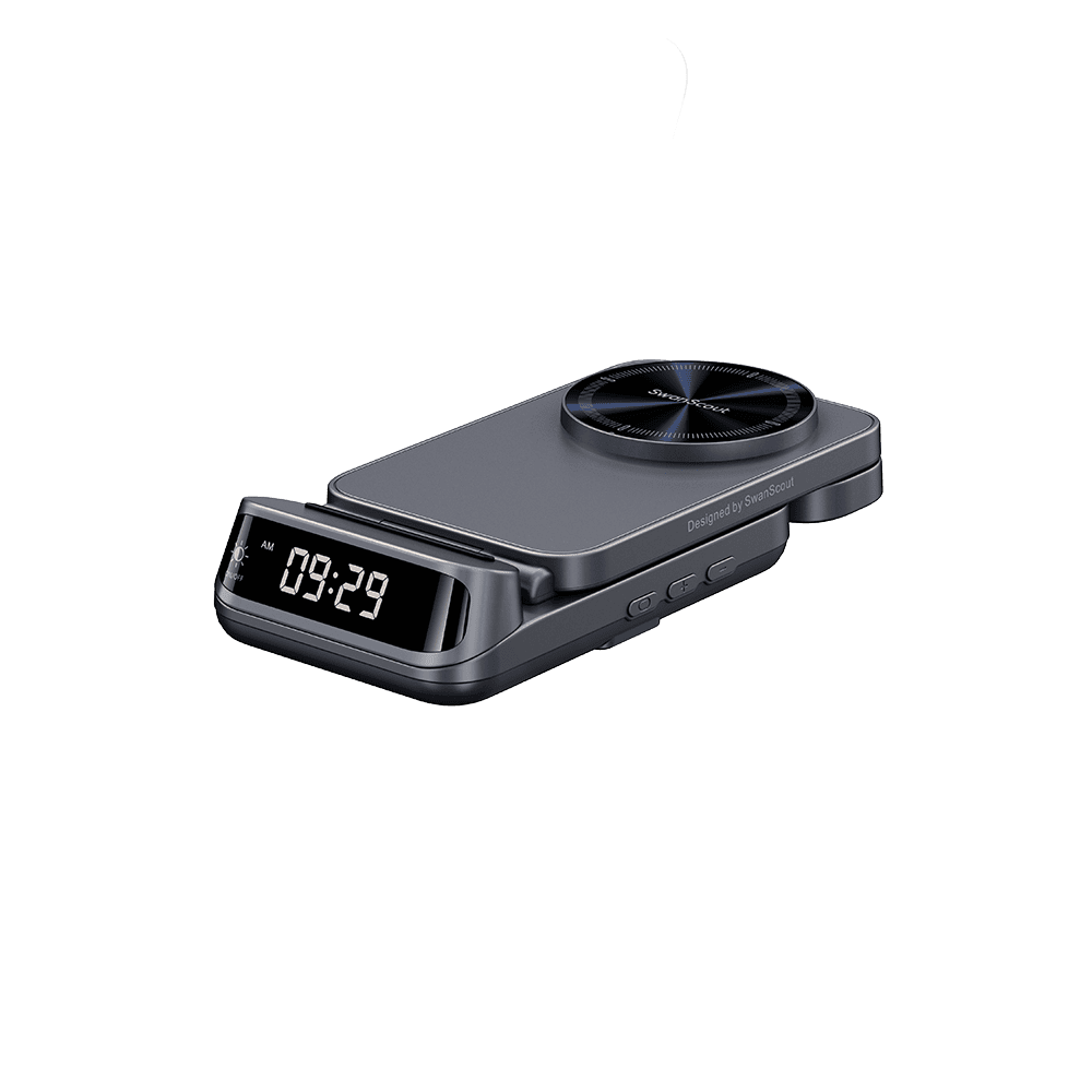 SwanScout 708M(25W) - شاحن لاسلكي مغناطيسي بقوة 25 واط لأجهزة آبل